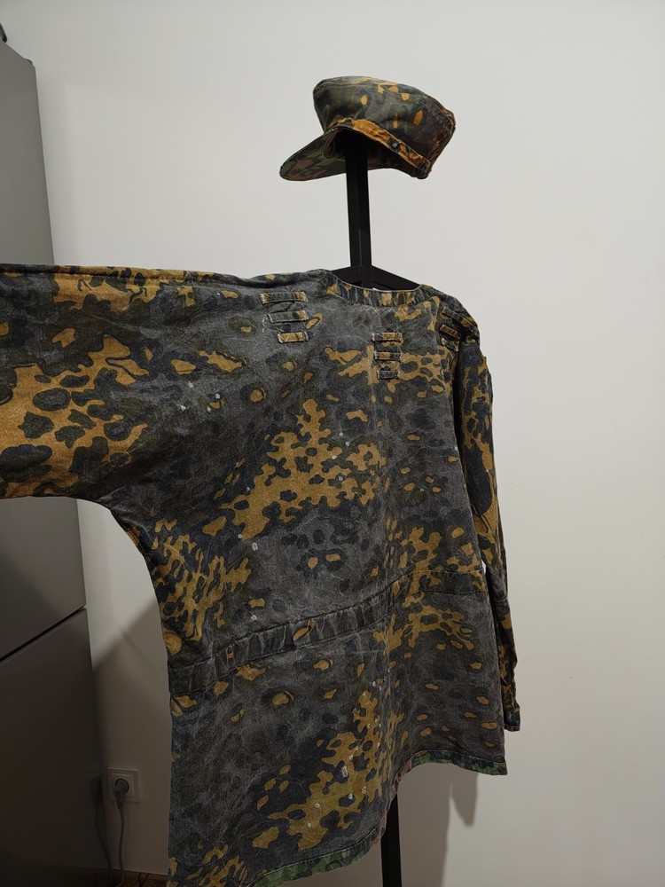 WW2 GERMAN ELITE CAMO SMOCK + CAMO HAT