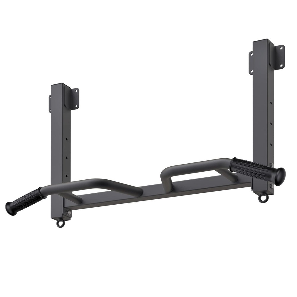 32" Ceiling Mounted Pull Up Bar - Heavy Duty, Highly Adjustable, Multifunctio...