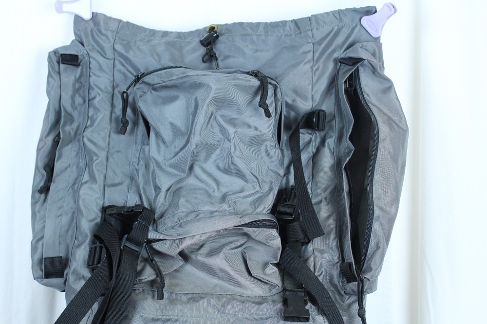 Camp Trails Gray/Black Internal Frame Backpack Padded Adjustable Nylon