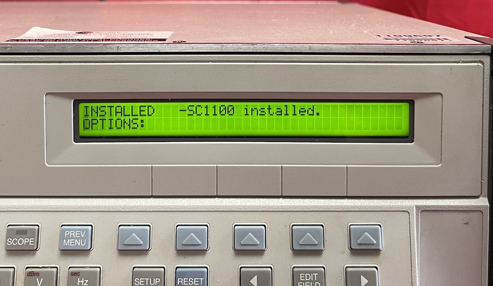 Fluke 5522A Multi-Function Calibrator, SC1100, SN 3764901