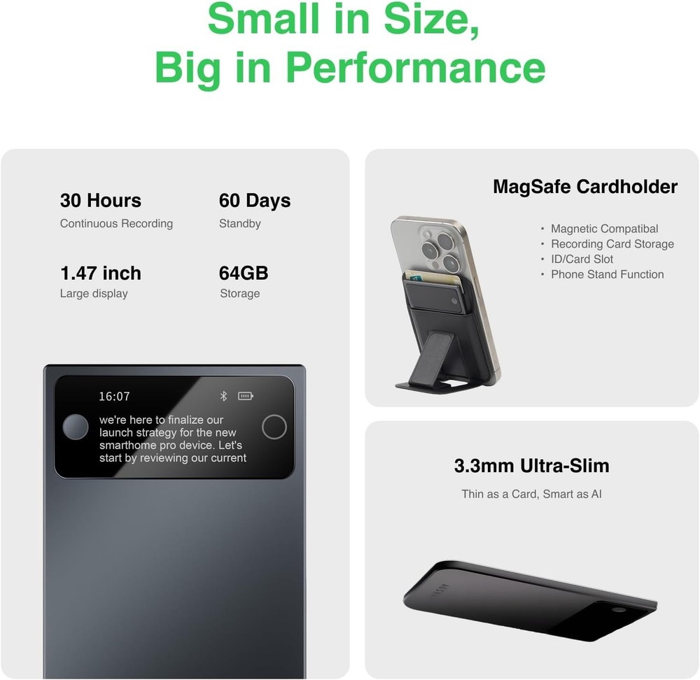 Auznat AI Voice Recorder