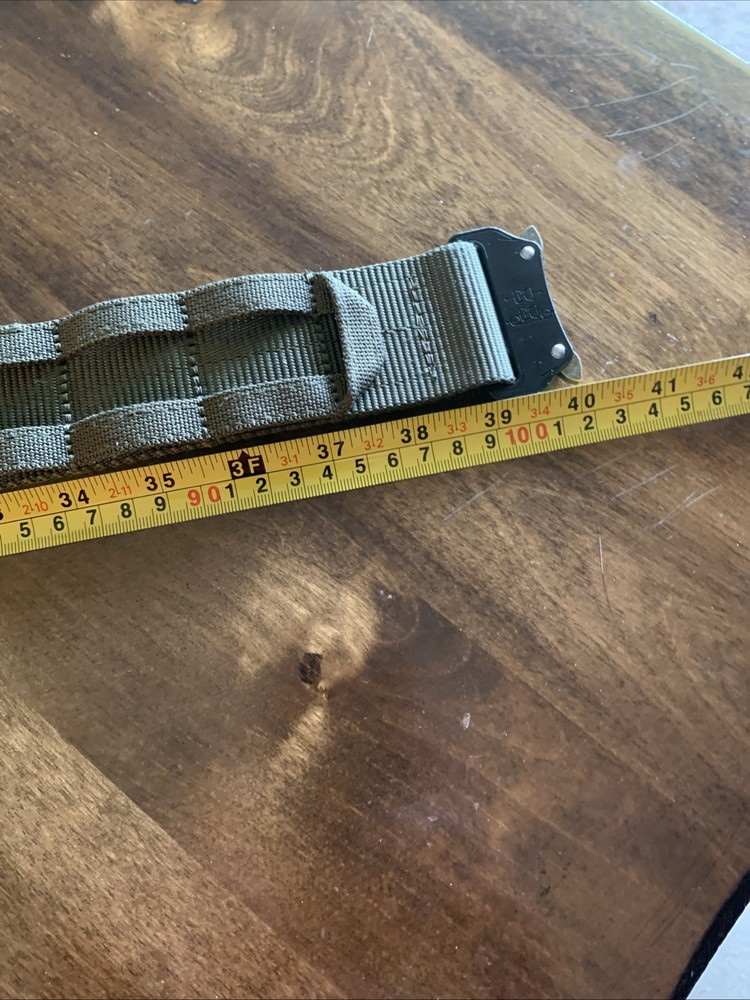 KRYDEX Tactical Belt 1.75 inch Inner Outer Quick Release Nylon Medium