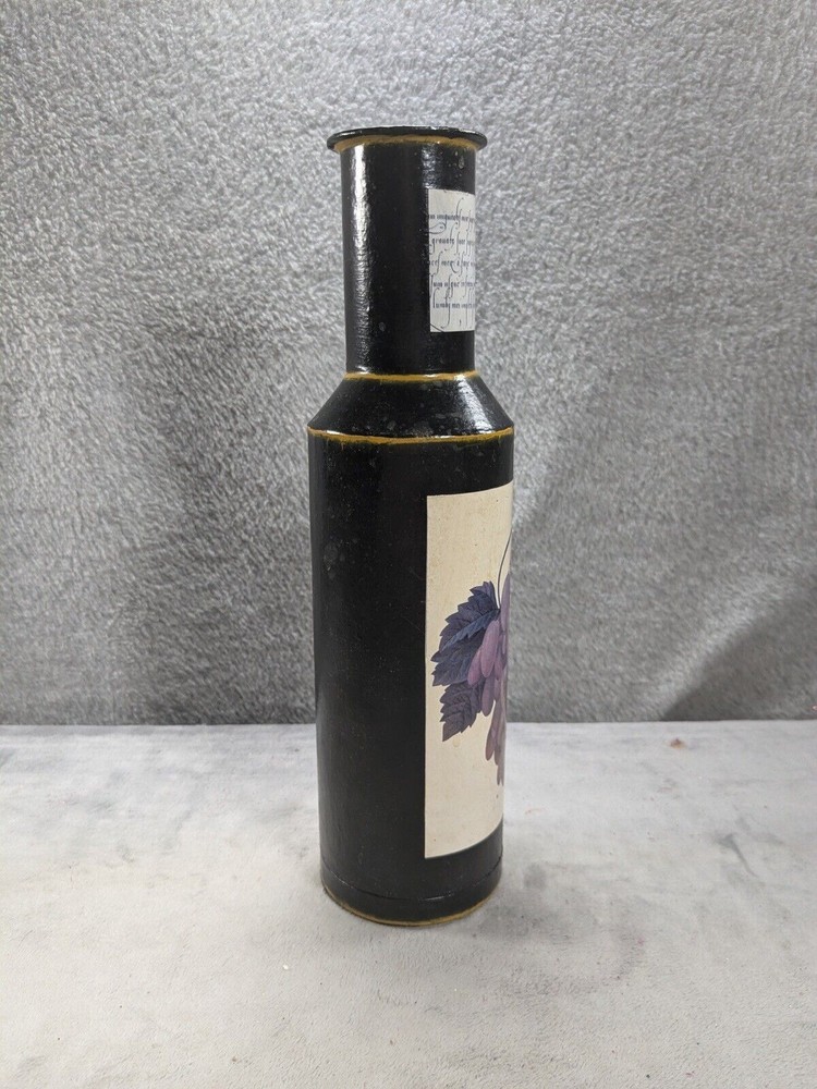Vintage Decorative Wine Bottle Gift Box Holder 13” Tall