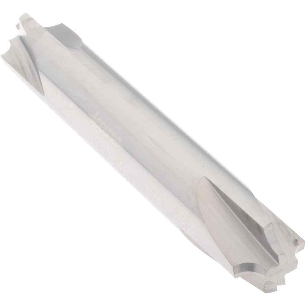 Accupro 0.094" Radius, 3/8" Diam, 4 Flute Solid Carbide Corner Rounding End M...