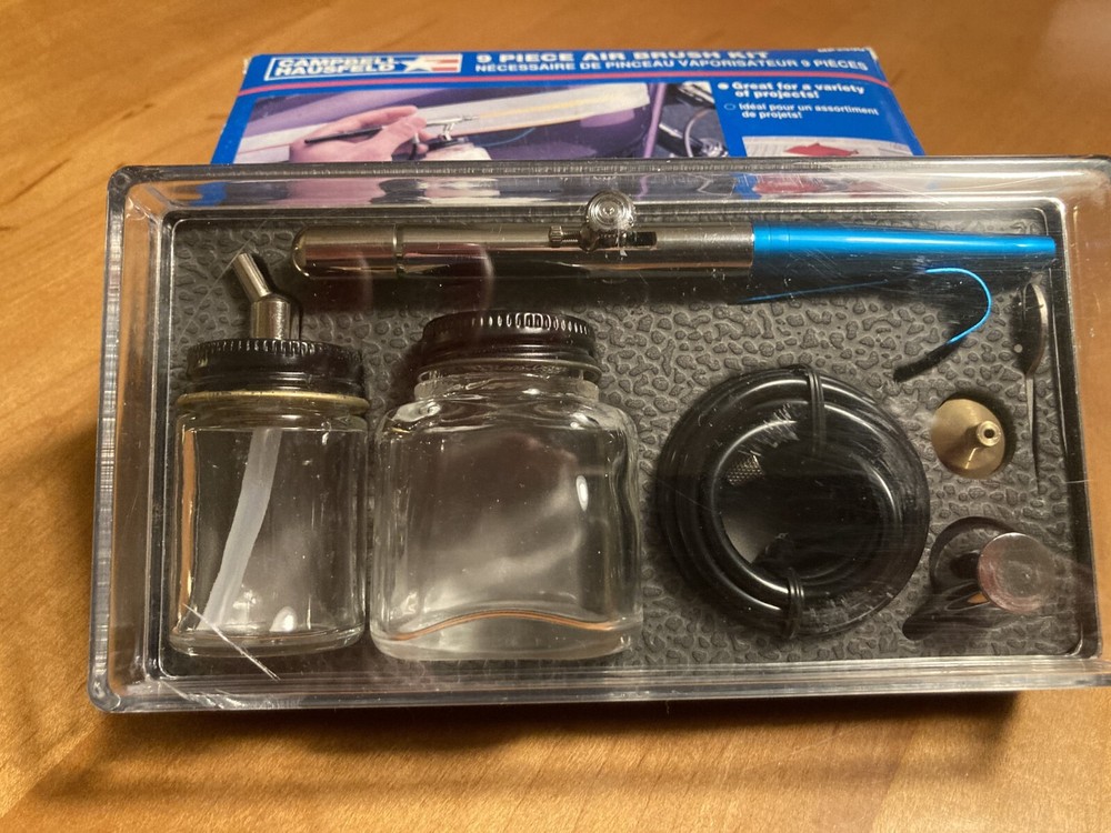 Campbell Hausfeld 9pc Air Brush Kit