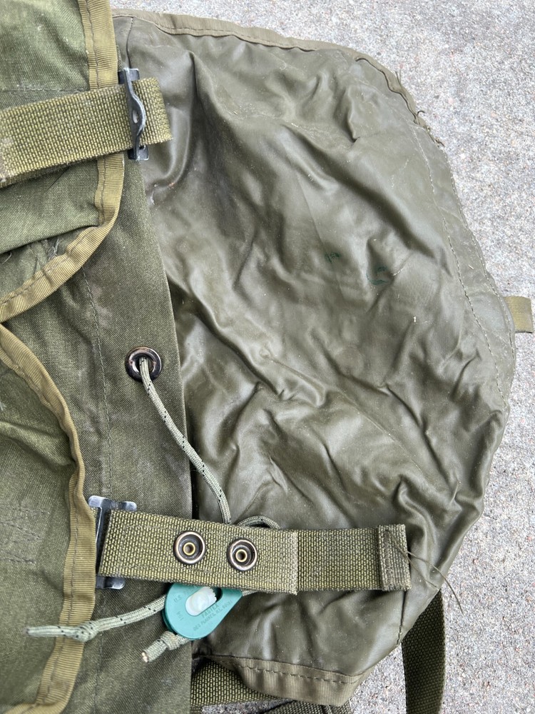 USGI LC-1 Medium ALICE Combat Nylon Field Pack OD Green