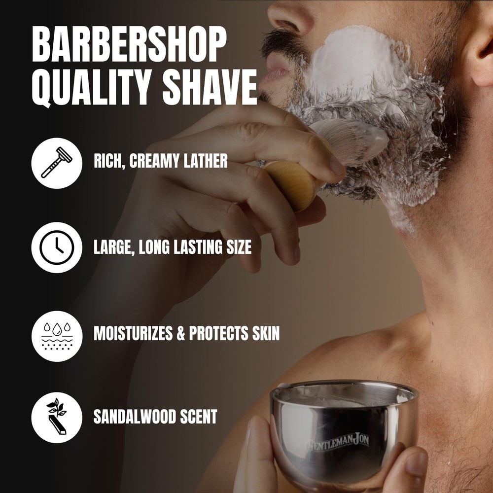 Wool Fat Shave Soap Refill for Smooth Shaving Experience