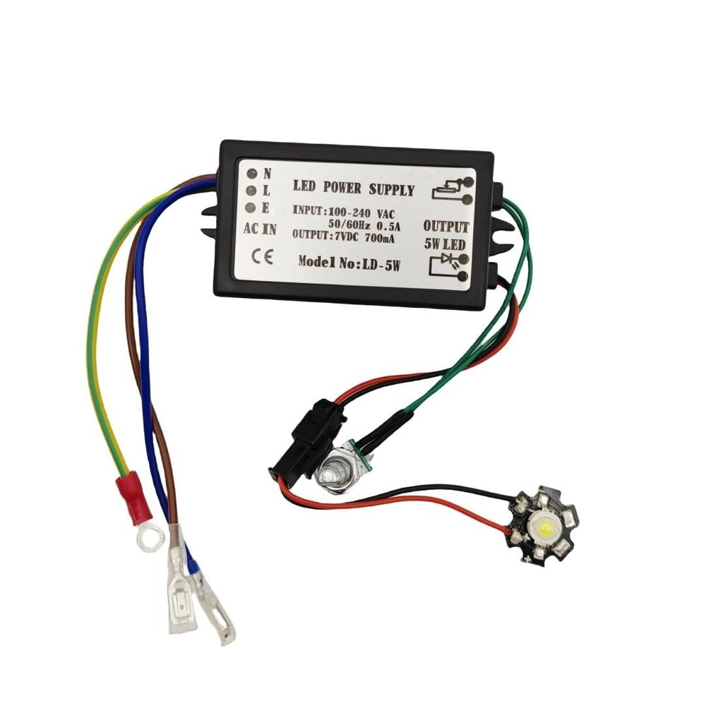 5W LED Microscope Light Source with Dimming Module for Repair & Illumination
