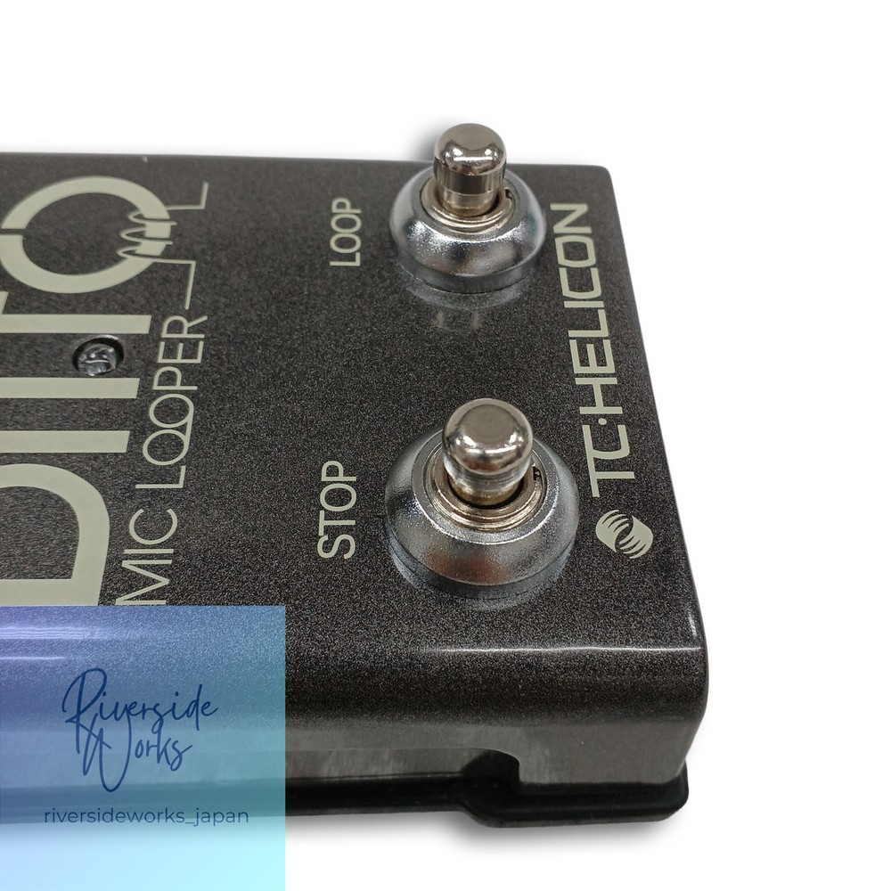 TC HELICON Effects Pedal DITTO MIC LOOPER