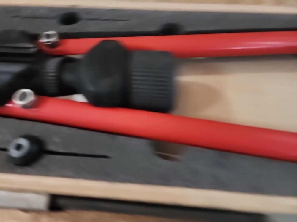 Masterfix MFX 510 Q1 QI Combi Blind Rivet Nut Hand Tool with case inserts