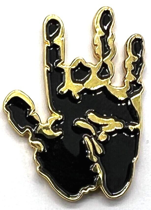 Grateful Dead Jerry Garcia Hand Lapel Hat Pin
