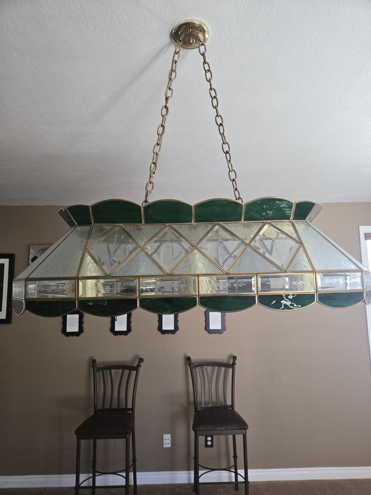 Vintage Pool Table Light.