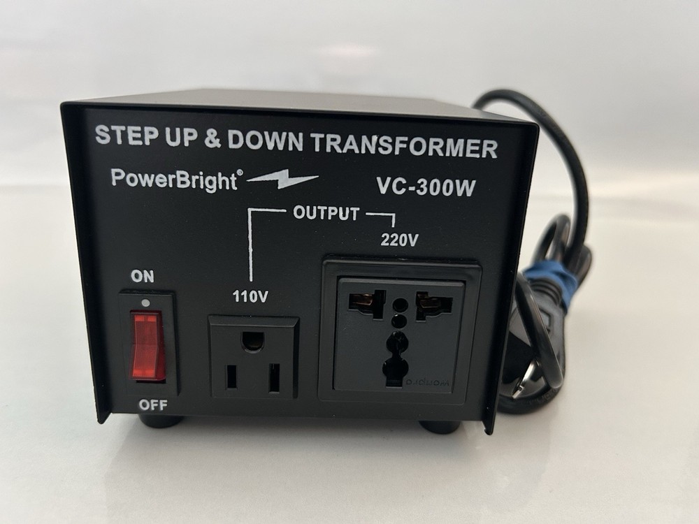 Schuco Step Up /  Down Transformer by PowerBright 220/110 Volt