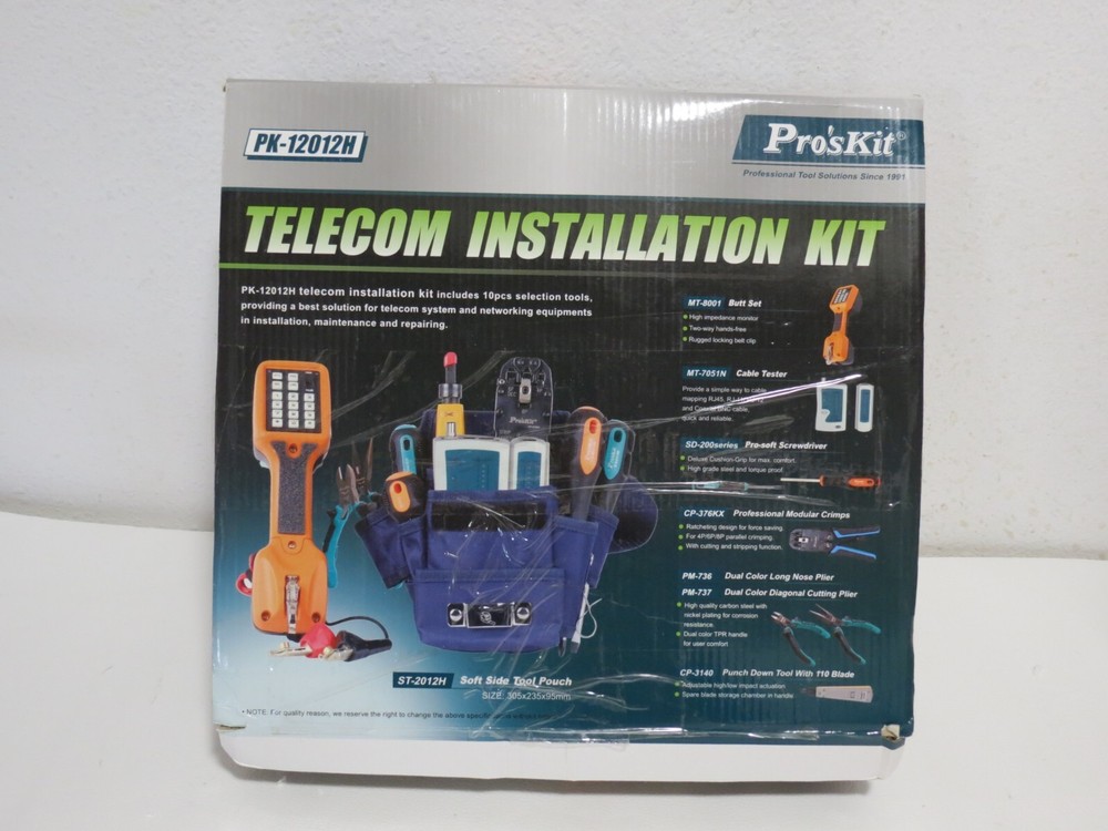 Eclipse PK-12012H Telecom Installation Kit