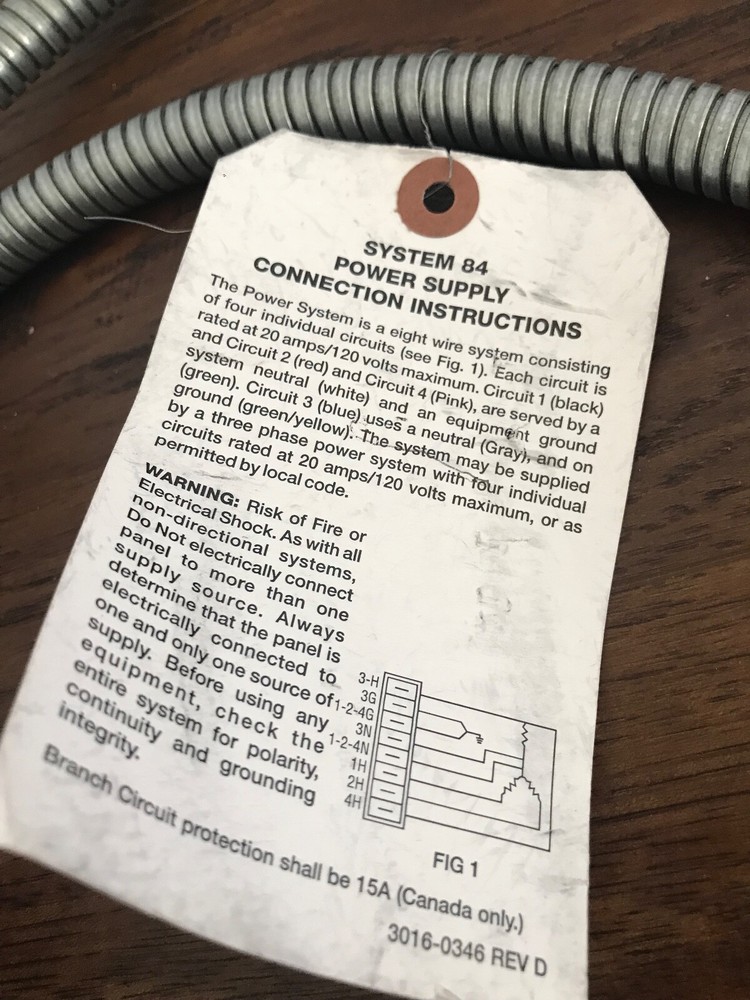 Electri-cable assembly - 84-SB2-72" - by Electri-Cable Assemblies