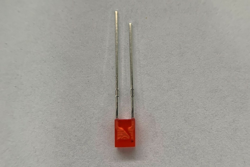 (10) 3mm GM GMC Chevy CUBE LED Interior Climate Control Switch Light Bulbs RED