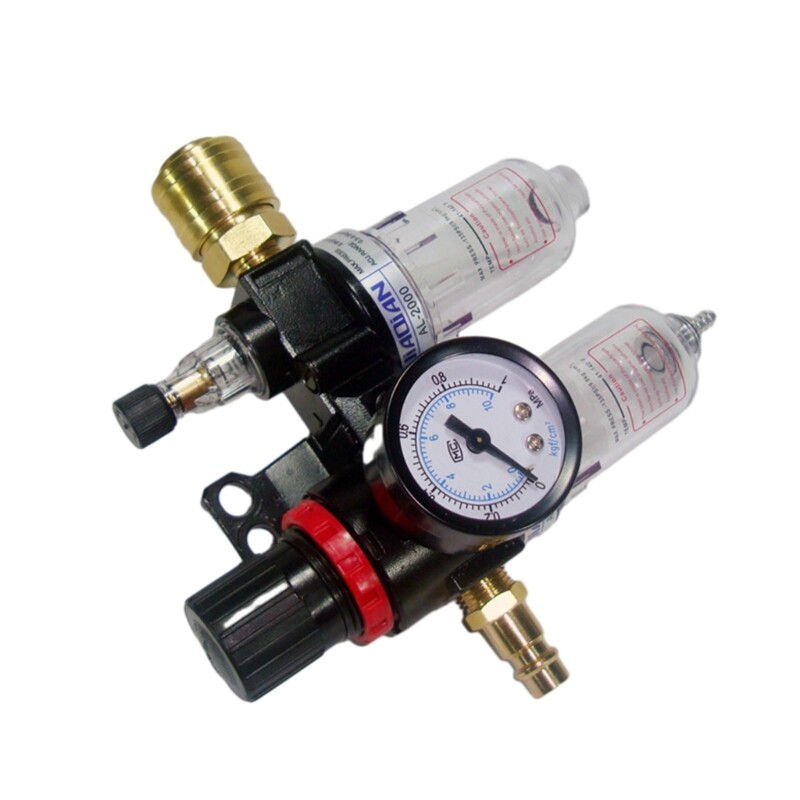 PT1/4 Filter Water Oil Separator Maintenance Unit Compressed Air Regulator