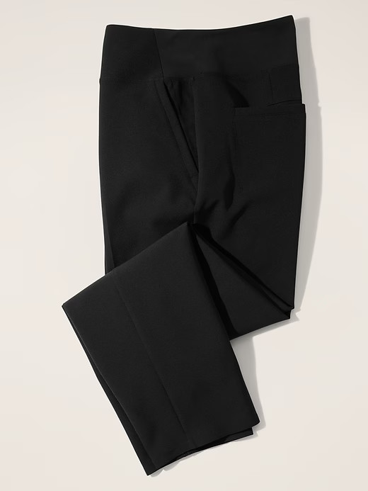 Athleta 2 (XS) Endless High Rise Pant, Black Pull-on Versatile Ankle Pants NWT