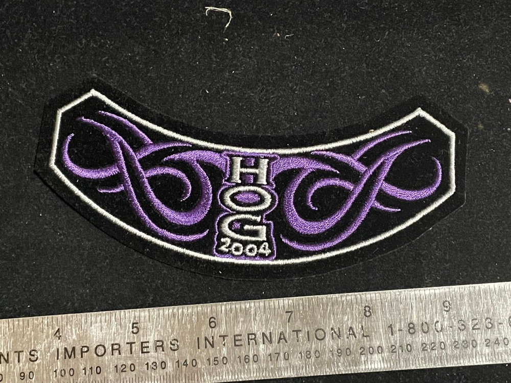 HARLEY DAVIDSON HOG 2004 PATCH FREE shipping