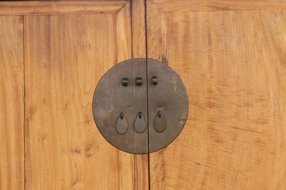 Antique Asian Cedar Armoire