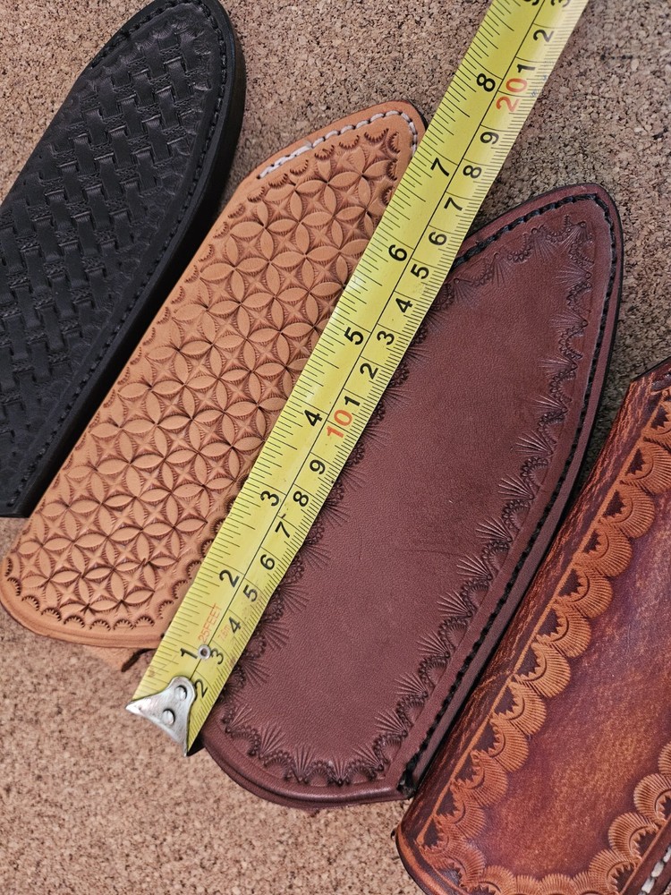 Spyderco Mule Team Knife Leather Sheath Custom Made Options