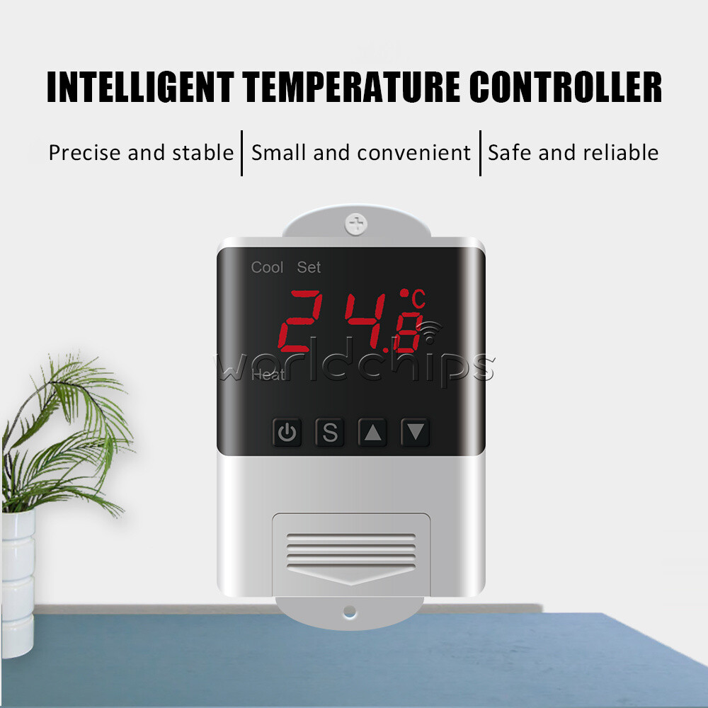 DTC1200 AC 110V-230V Digital Intelligent Temperature Controller + NTC Sensor