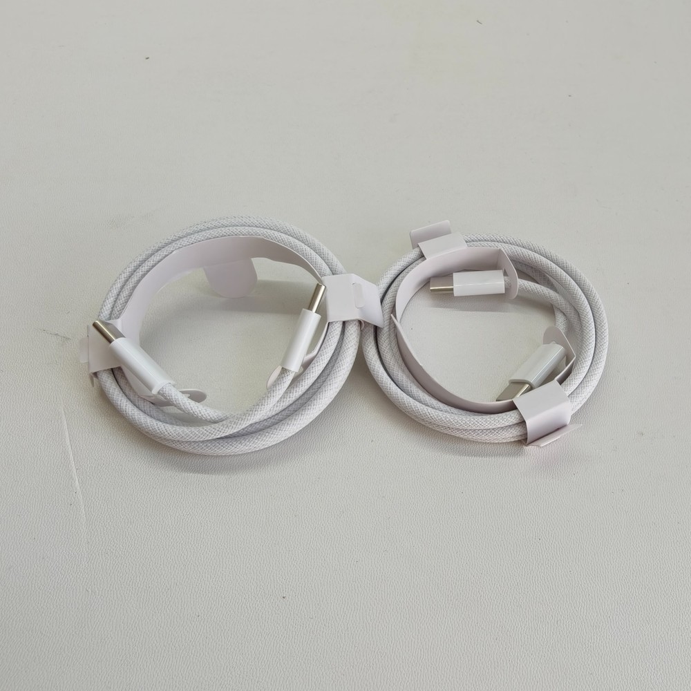 2pcs 3ft USB-C Cable For iPhone 16/ 15 Pro/Pro Max/Plus 1M Type C Cable