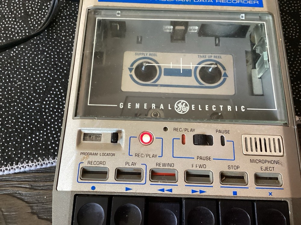 GE VTG Computer Program Data Recorder 3-5158 Tested And Working Has Box