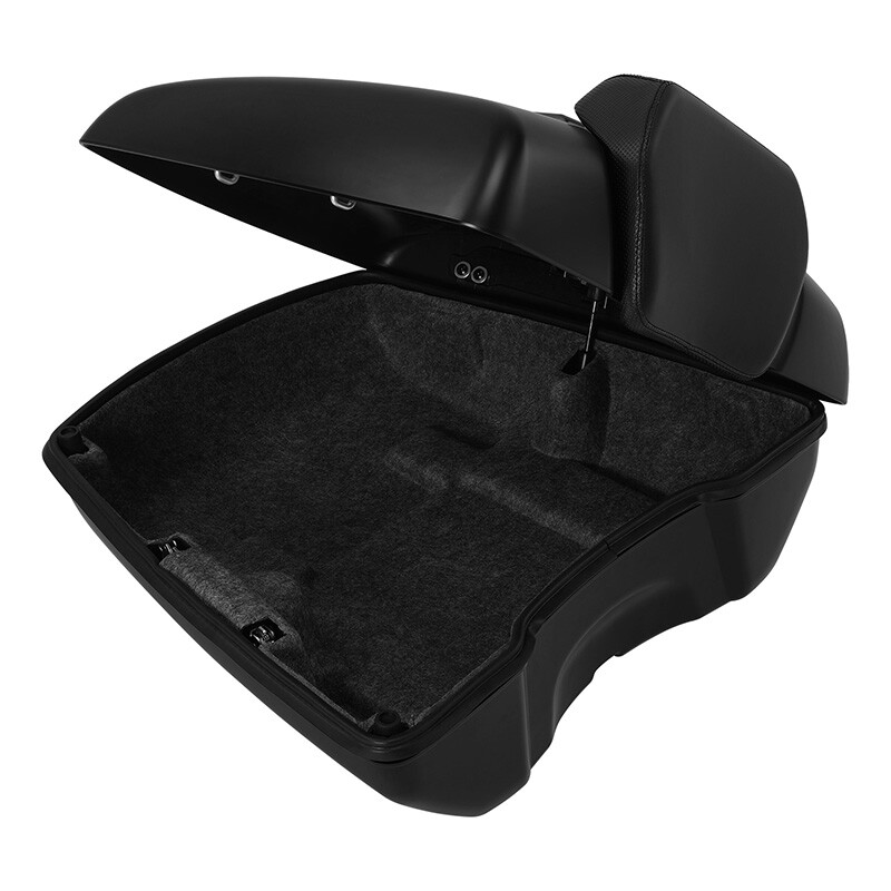 Matte Low Profile Pack Trunk Backrest Mount Rack Fit For Indian Chieftain 14-24