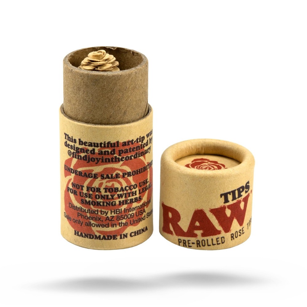 RAW Pre-Rolled Rose Tips