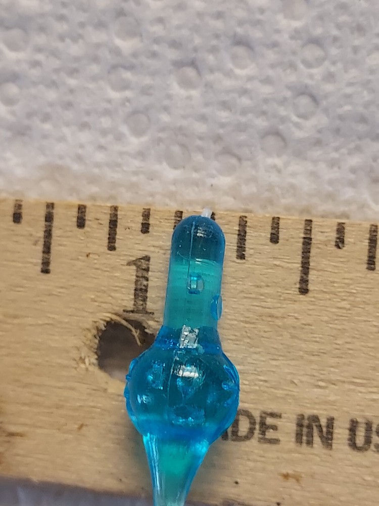 Ceramic Christmas Tree Plastic Peg Lights (star lights) (25)