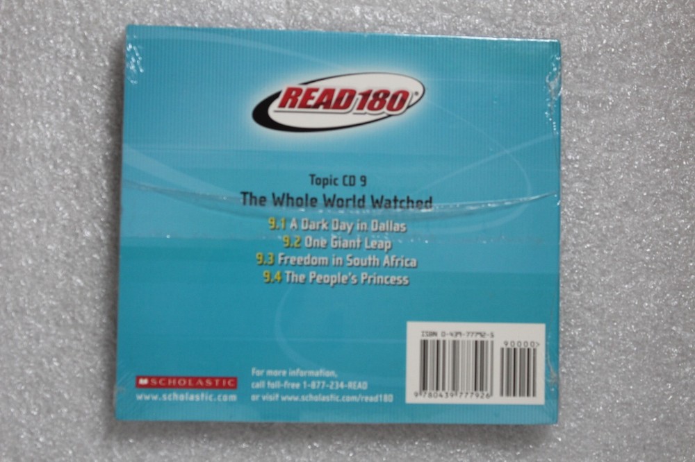 Read 180 Topic History Scholastic 6 Disc lot History Geography Science Math...