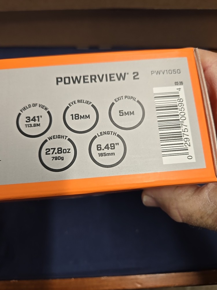 BUSNELL POWERVIEW 2 BINOCULARS 10X50 BLK