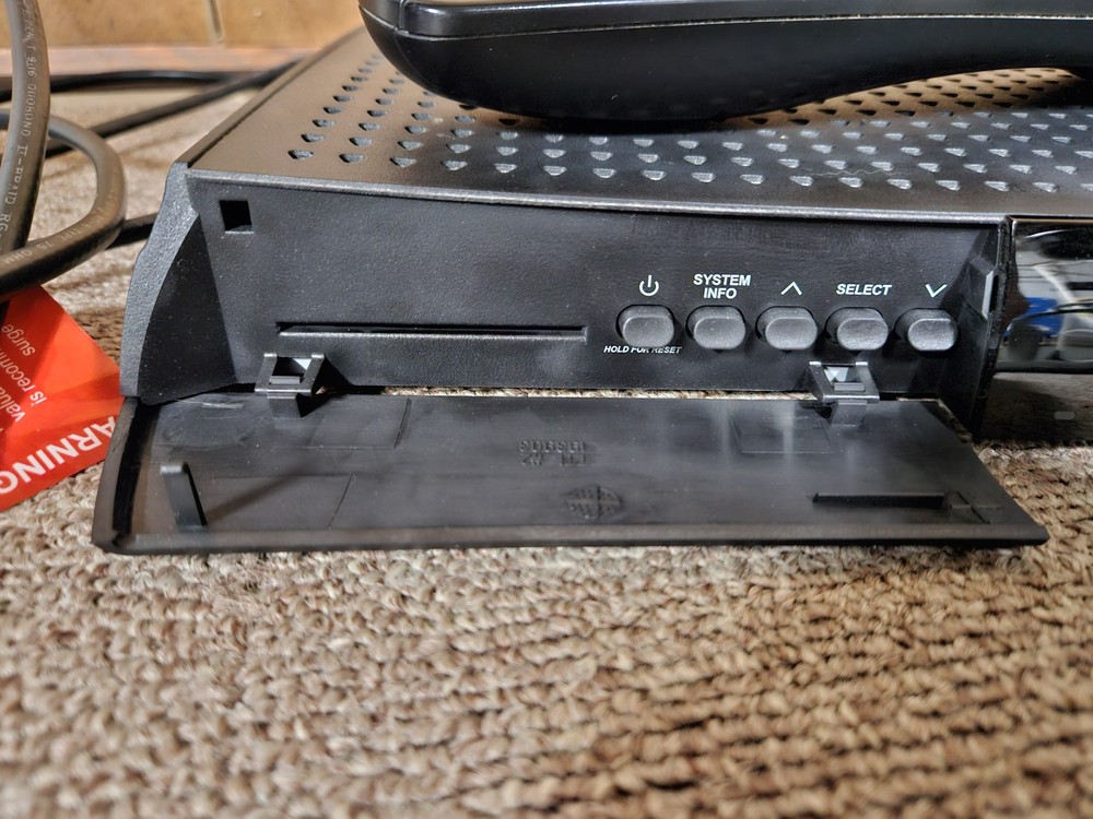 Dish Network VIP 211Z Satellite Reciever w/ Remote & Satellite Cable