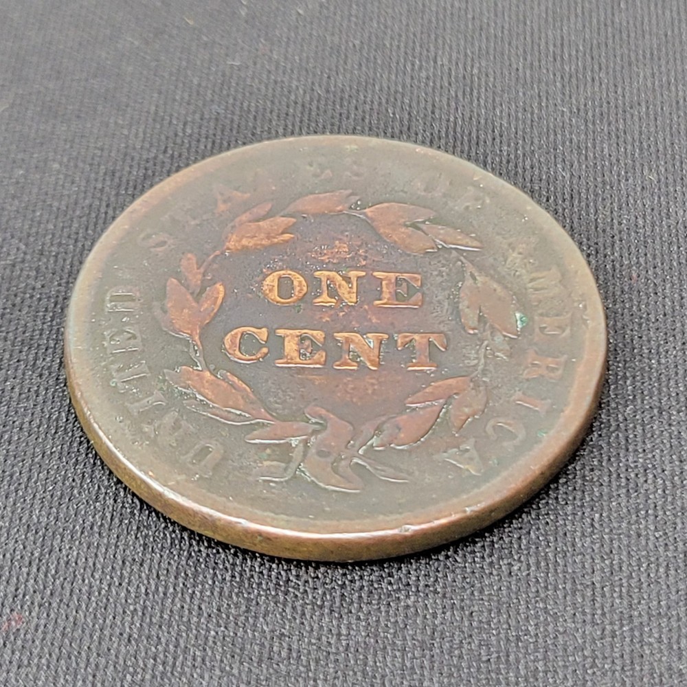 1839 Coronet Head Large Cent