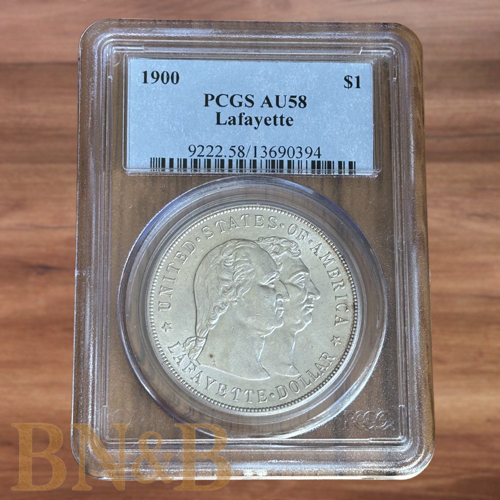 1900 Lafayette Dollar PCGS AU58