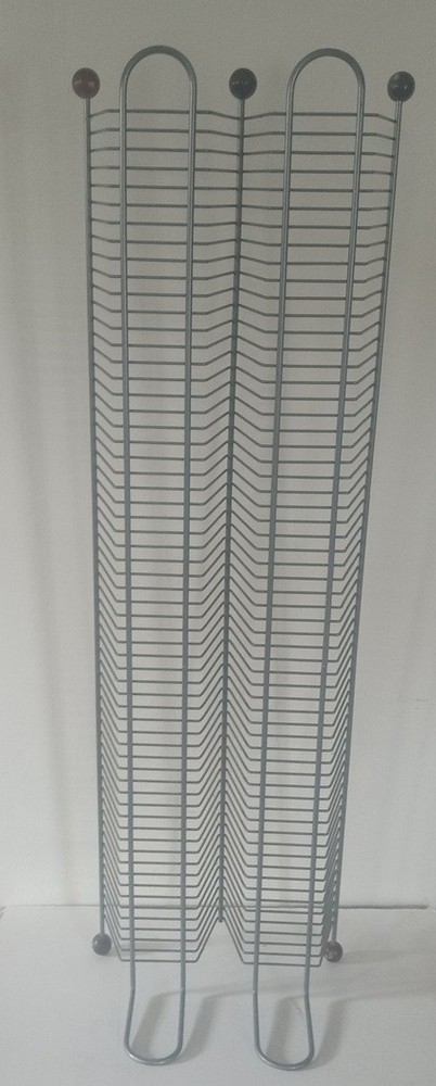 CD Steel Silver 120 CD Rack Tower