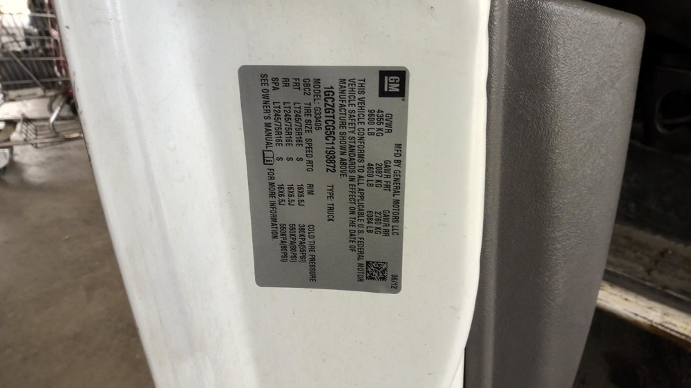 EXPRESS35 2012 Spare Wheel Carrier 750006