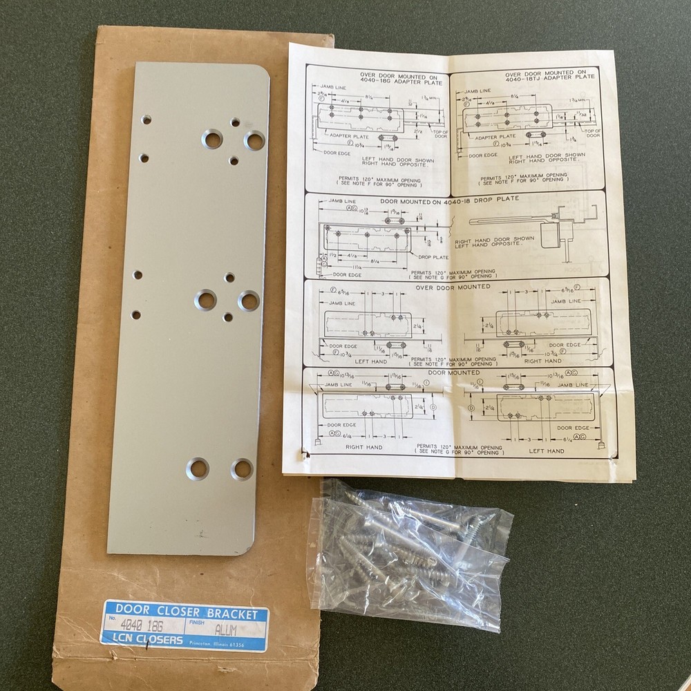 LCN 4040 18G  Drop Plate NIP