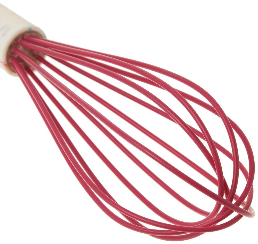 Trudeau Confetti Patterned Silicone 10" Whisk, 05118585