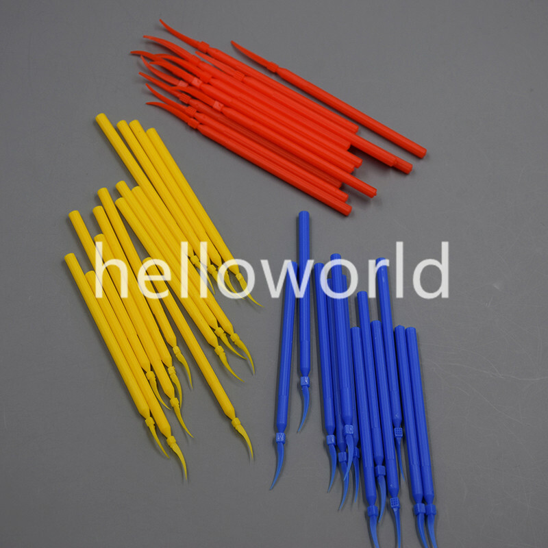 Large/Medium/Small Optional Size 100 Pcs Dental Plastic Interdental Poly Wedges