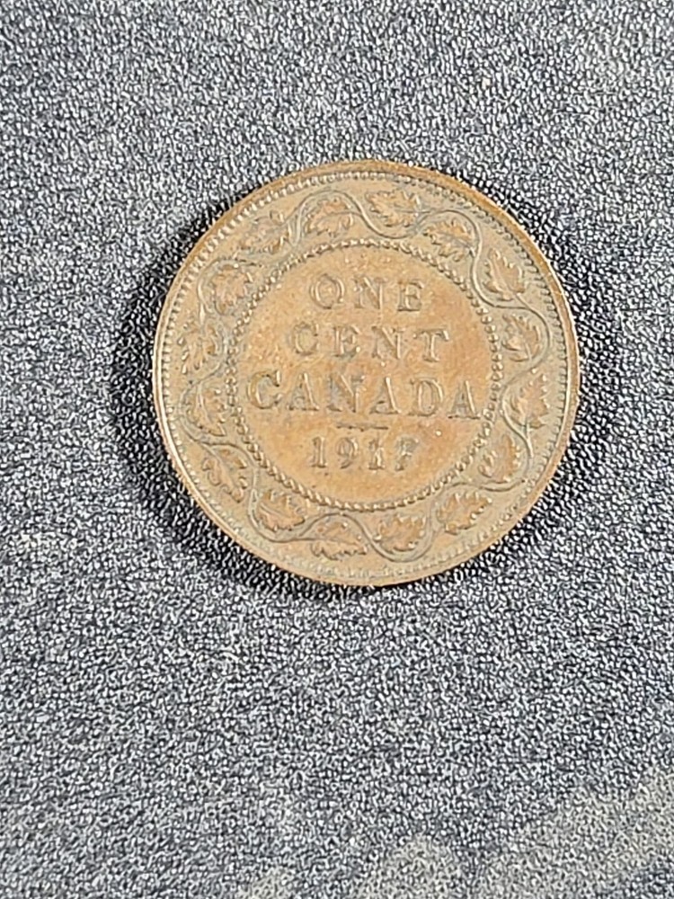 1917 Canada Large Cent - Solid FINE stk#M72