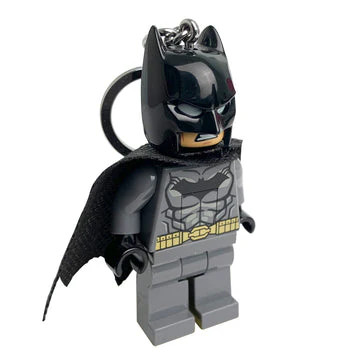 LEGO® Minifigures Keychain Light DC Grey Batman