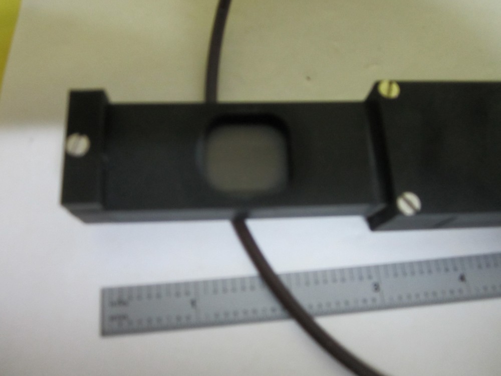 MICROSCOPE PART NIKON SHUTTER FILTER SLIDE OPTICS AS IS BIN#T9-38