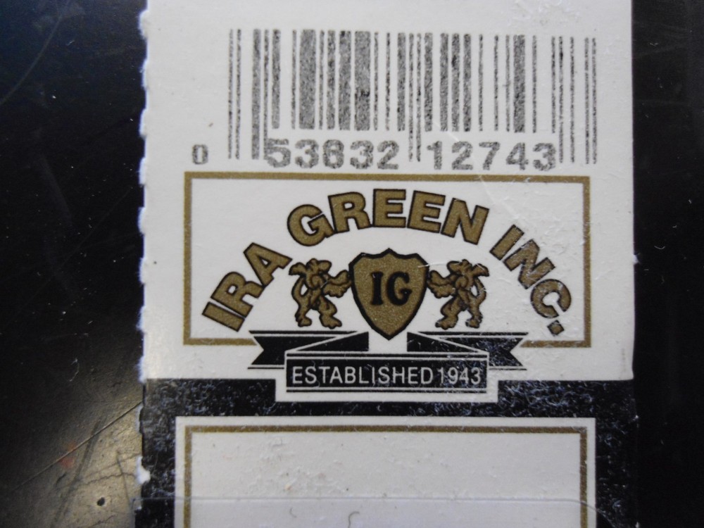 IRA GREEN INC. SOLID WHITE CITATION WITH GOLD FRAME (5pack)