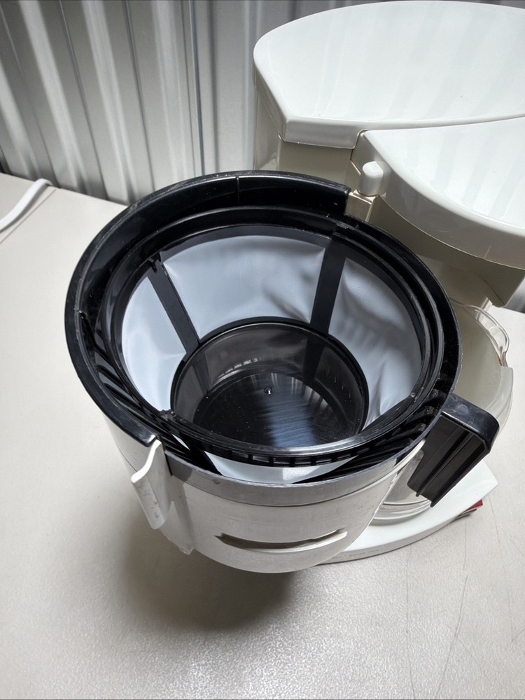 KRUPS Compact Aroma 12 Cup Coffee Maker White Type 134B