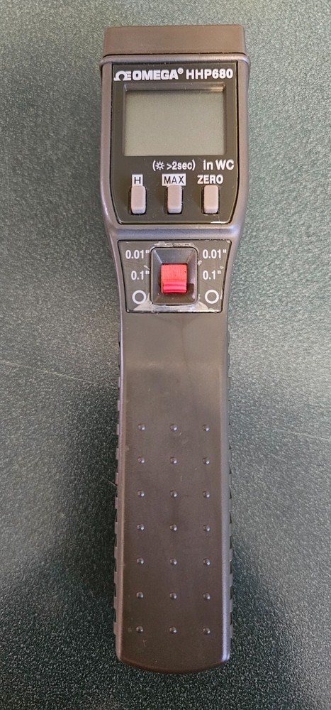 Omega Engineering HHP680 Basic Manometer for Ultra Low Pressure Ranges