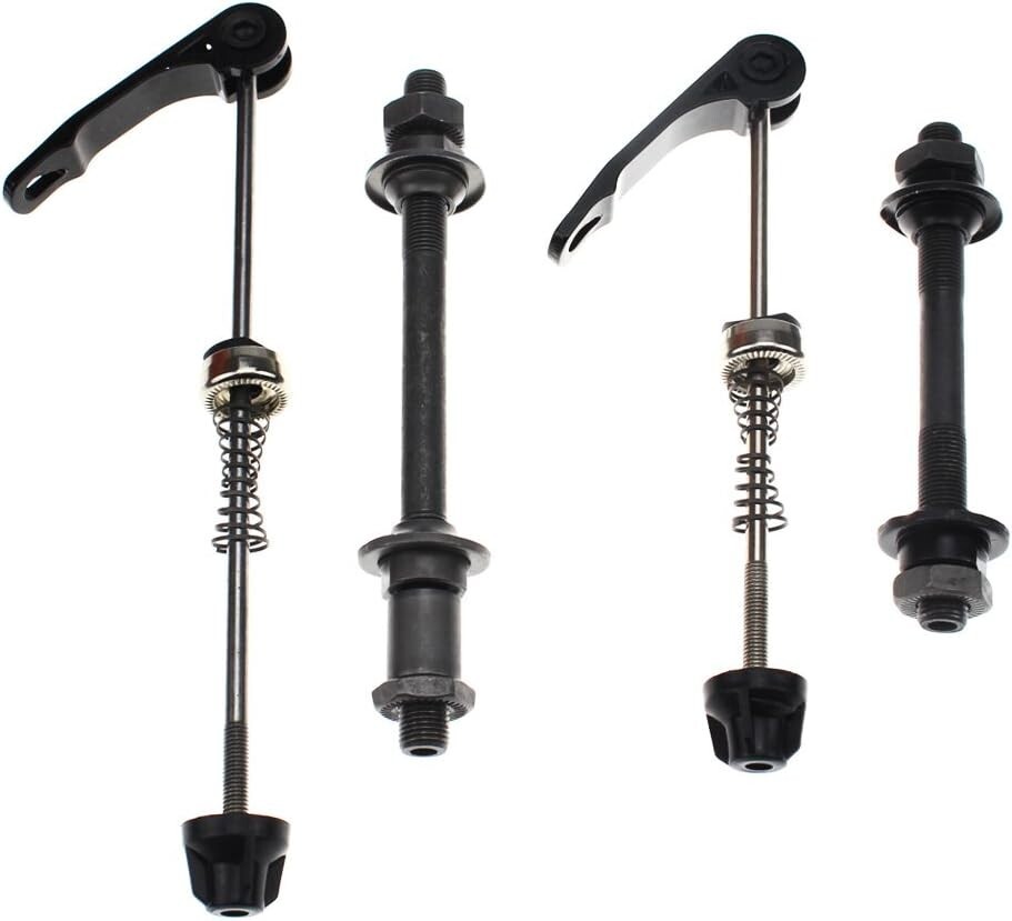 Quick Release Bicycle Axles - Durable Skewer Set for Fast Repairs on Road Bikes