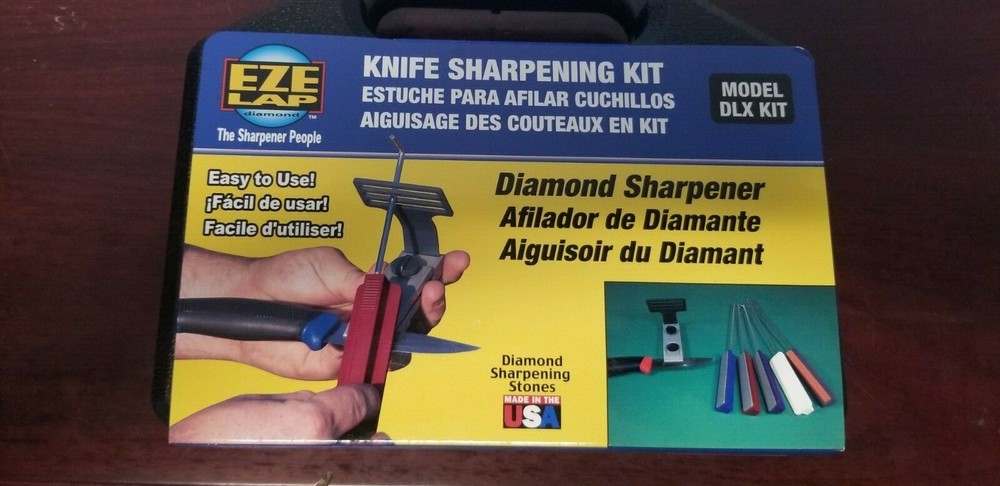 EZE-LAP Knife Sharpening Kit Model DLX-Kit