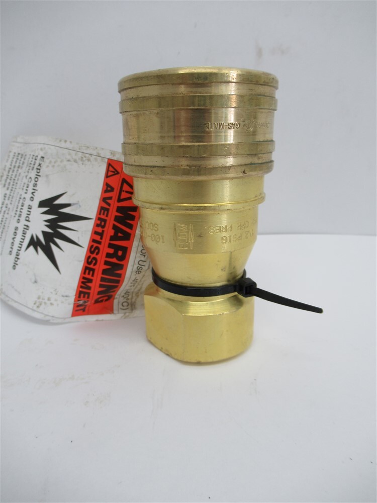 Danfoss Gas-Mate 100-012E, 1" One-Way Shut-Off Coupling Socket